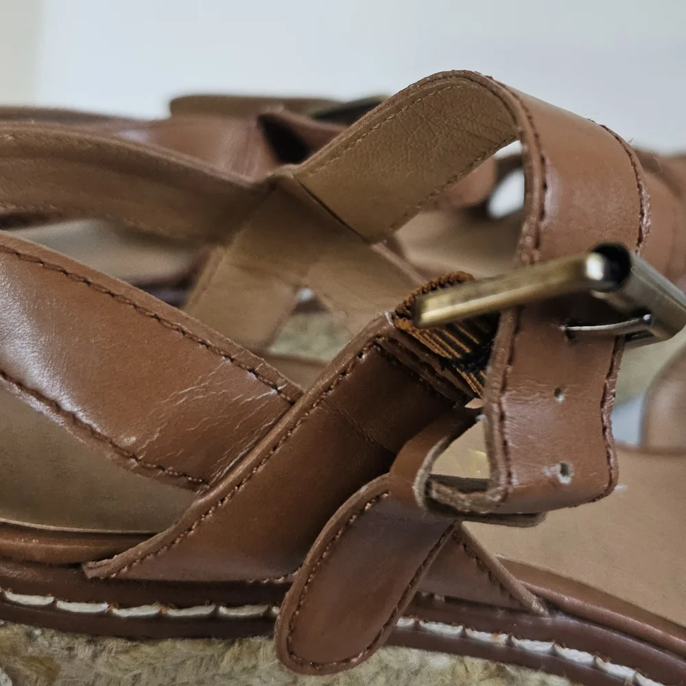☆ FRANCO SARTO Dalton Retro Wedge Espadrille